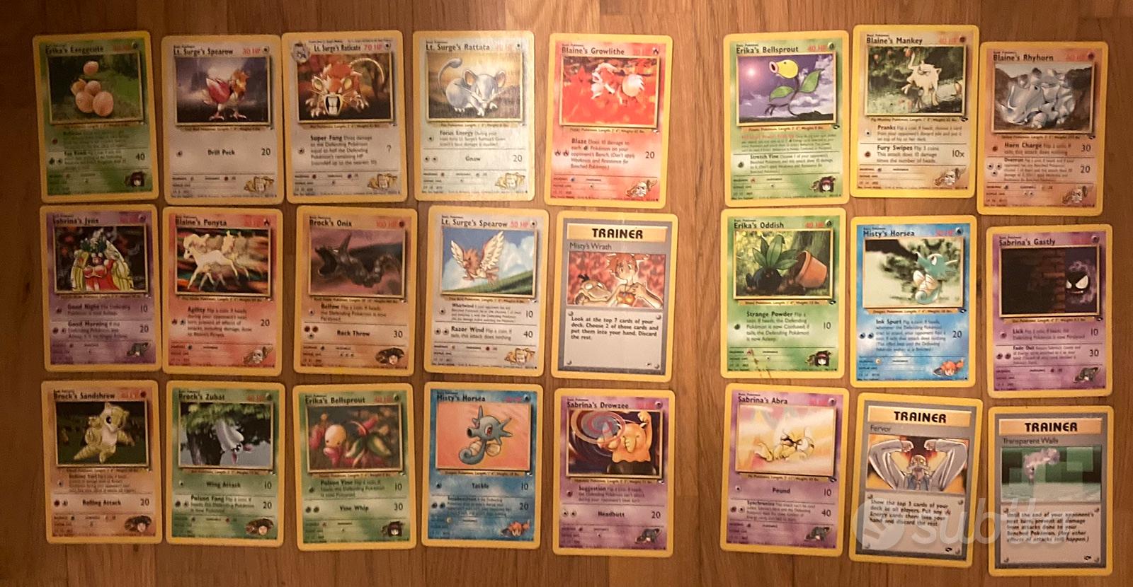Carte pokemon - Collezionismo In vendita a Lucca