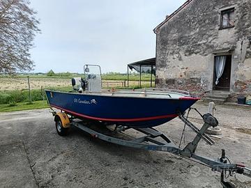 barca Canadian 560 compreso carrello