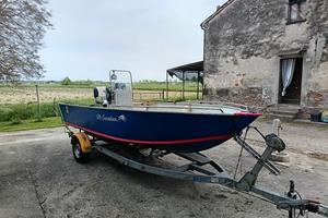 barca Canadian 560 compreso carrello