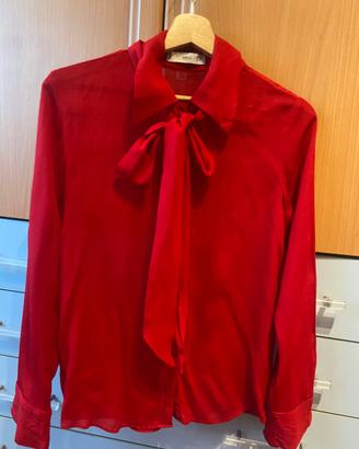 Camicia rossa mango
