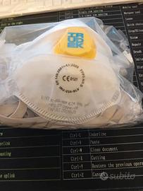 Mascherina FFP3 con valvola di espirazione