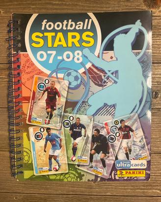 Raccoglitore raro football stars 2007 - 08 panini