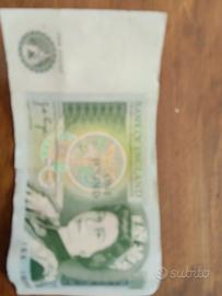 Titolo: Banconota 1 Pound Inghilterra - Isaac Newt