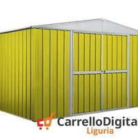 Box in lamiera di Acciaio 360x260cm 9mq giallo