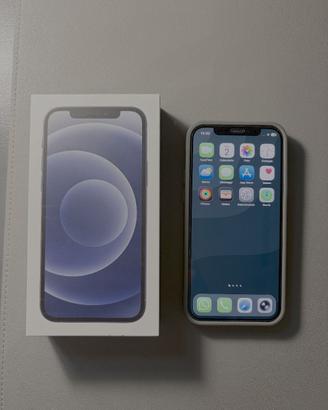 iPhone 12 Nero 128GB + Cover