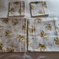 lenzuola matrimoniali vintage 