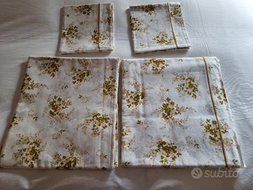 lenzuola matrimoniali vintage 