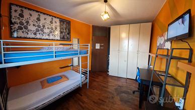 Posto letto in camera doppia condivisa