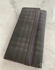 Portafoglio  lungo burberry london  vintage
