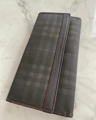 Portafoglio  lungo burberry london  vintage