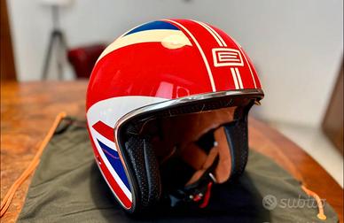 Casco Jet Origine Sprint Uk union jack  inglese L