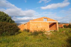 Villa in costruzione ingresso poggio dei pini