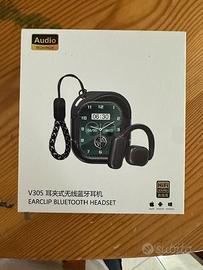 Auricolare Bluetooth a Clip con Schermo LCD