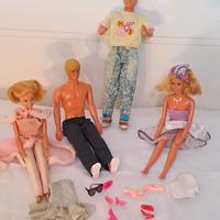 lotto Barbie e Ken Mattel anni 80