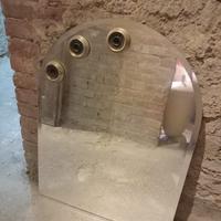 specchio modernariato vetro 