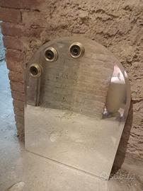 specchio modernariato vetro 