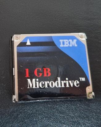 IBM Microdrive 1GB CompactFlash – Vintage / Retro 