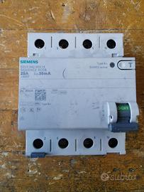 Interruttore differenziale 4 Poli SIEMENS