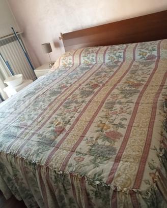 Letto matrimoniale contenitore + materasso