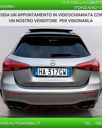 MERCEDES A 45S AMG 2.0 VEICOLO A NOLEGGIO