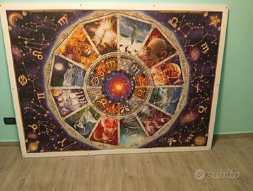 Quadro puzzle segni zodiacali