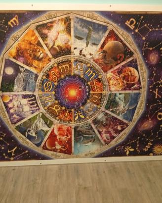 Quadro puzzle segni zodiacali