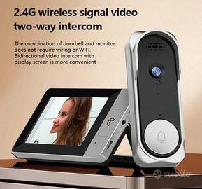 Videocitofono Wireless 1080P con Schermo 4,3″