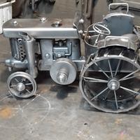 trattore landino in ferro fatto a mano 