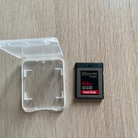 scheda memoria  sandisk64gb extreme pro