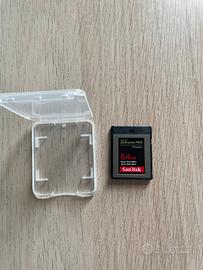 scheda memoria  sandisk64gb extreme pro