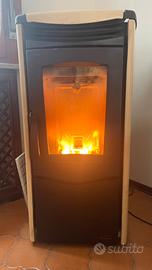 Stuffa a pellet Nordica Extraflame Melinda Steel