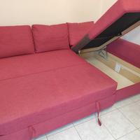 Divano letto contenitore come nuovo