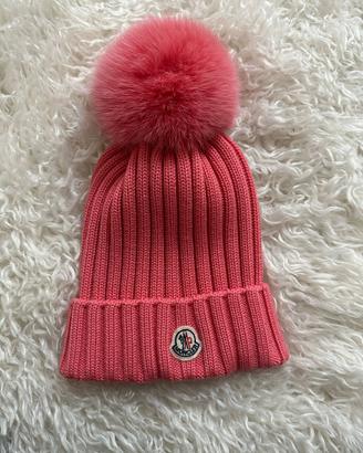 Berretto rosa Moncler