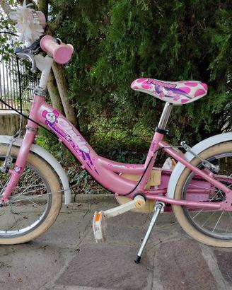 Bicicletta da bambina raggio 16