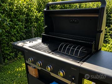Barbecue a gas Campigaz con accessori