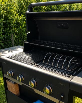 Barbecue a gas Campigaz con accessori
