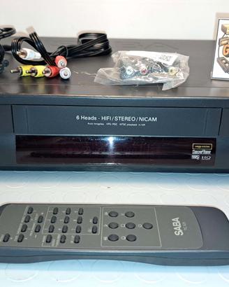 VIDEOREGISTRATORE VHS SABA EV600G 6 TESTINE STEREO
