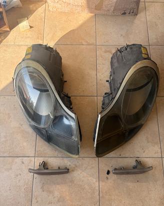 Fanali anteriori e poseriori Porsche Boxster