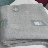 tessuto Tenda semi trasparente con figura 