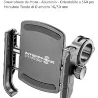 Supporto smartphone per moto e scooter 
