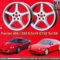 2 pz cerchi Ferrari 550 8.5x18 ET42 5x108