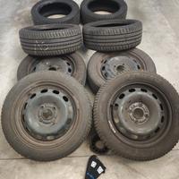 Ford Fiesta kit gomme e cerchi 195 50 R15 est+inv