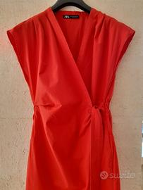 Tuta in cotone rosso Zara Abbigliamento e Accessori In vendita a