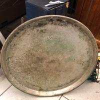 Teglia in rame  stagnante x farinata o pizza