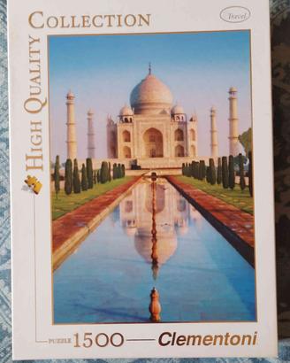 Puzzle 1500p Clementoni - The Taj Mahal
