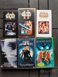 STAR WARS VHS LOTTO 