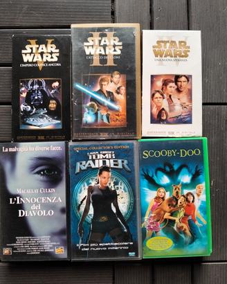 STAR WARS VHS LOTTO 