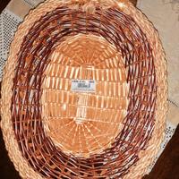 cesta ovale in vimini 