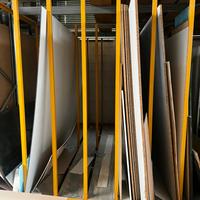 Scaffale porta pannelli per FALEGNAMERIA