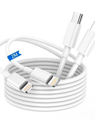 2M iPhone Cavo Caricatore USB C
